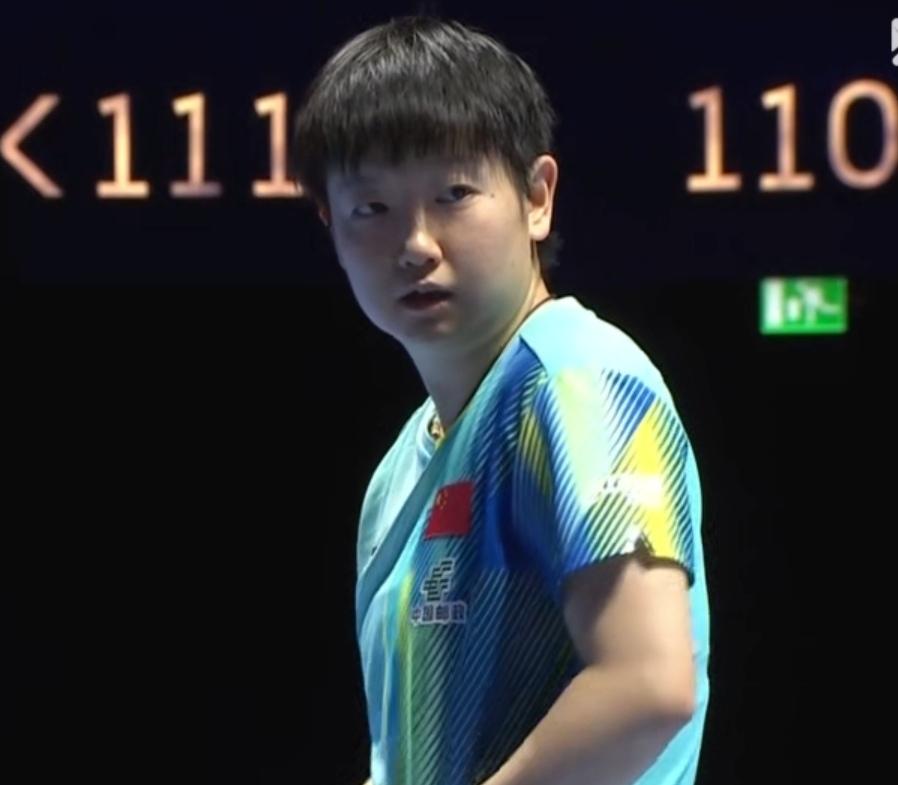 孙颖莎4-3汉娜·高达孙颖莎决胜局挽救了两个赛点获胜，不得不说这场比赛险象环生