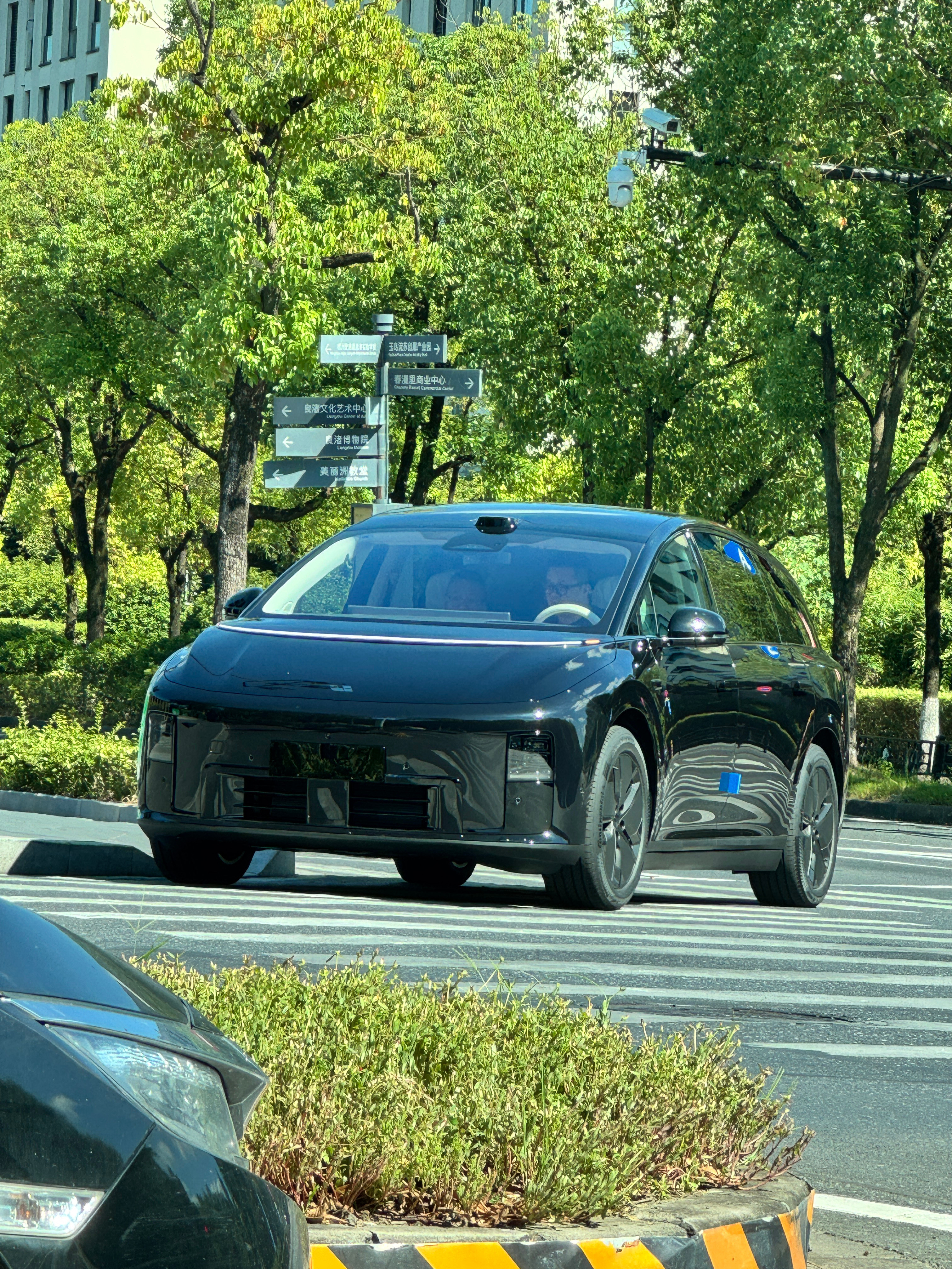 还是第一次在马上路上看到了理想i8​​​