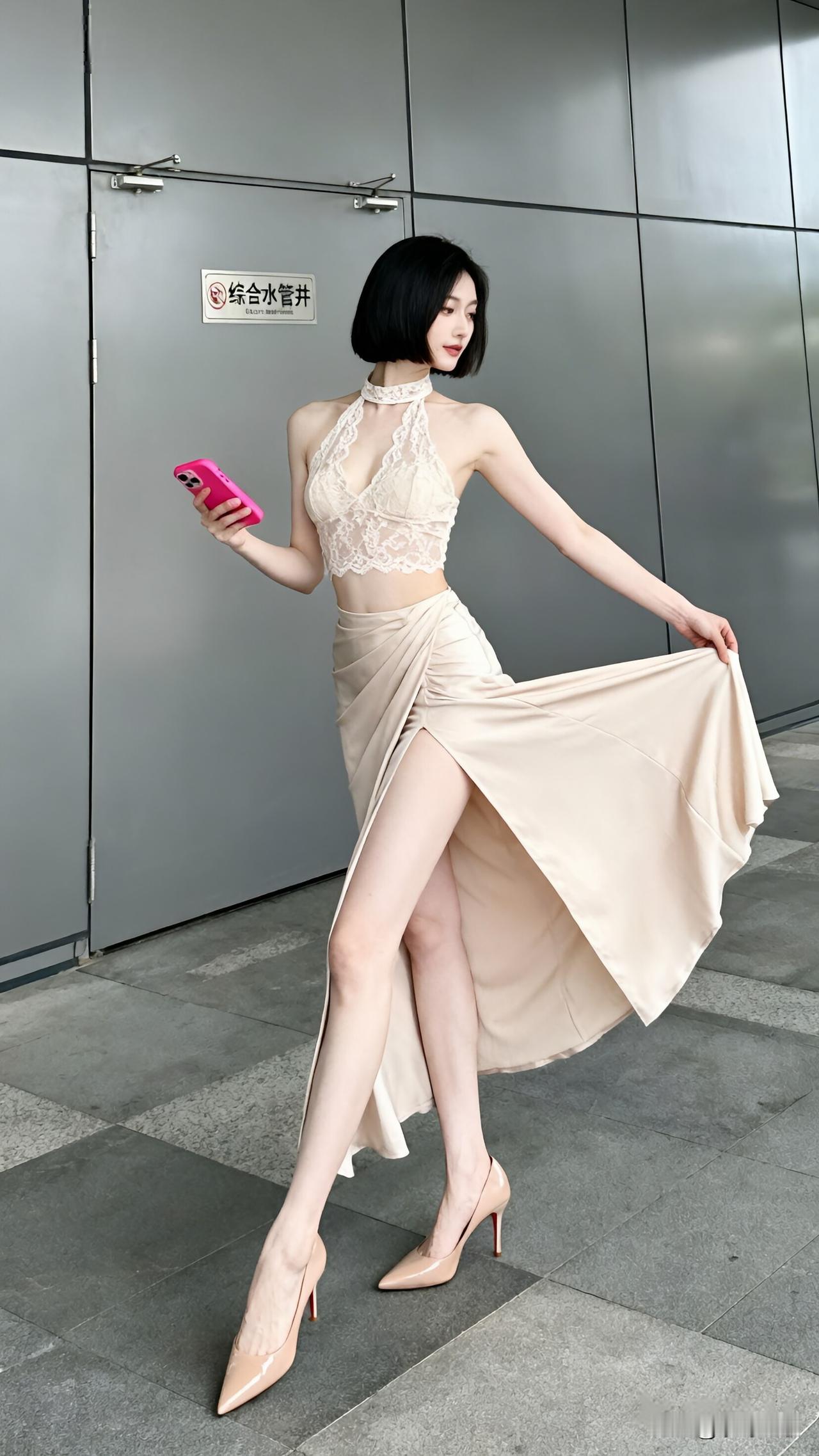 穿这身去拍写真，摄影师说"太暴露了"我当场要求换摄影师。约了个女摄影师拍写