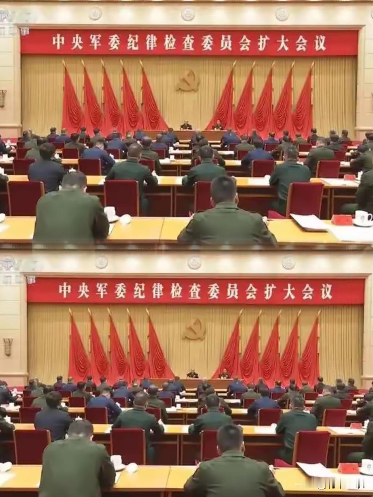 1月16日军委纪委这动静，我看懂了。听着是开会，实则是磨刀霍霍向马谡。别以为反腐