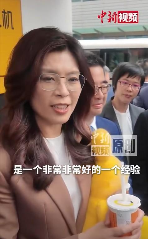 一个台湾政客，两天之内，三次在不同场合提到同一家大陆公司。你觉得她是在打广告吗？