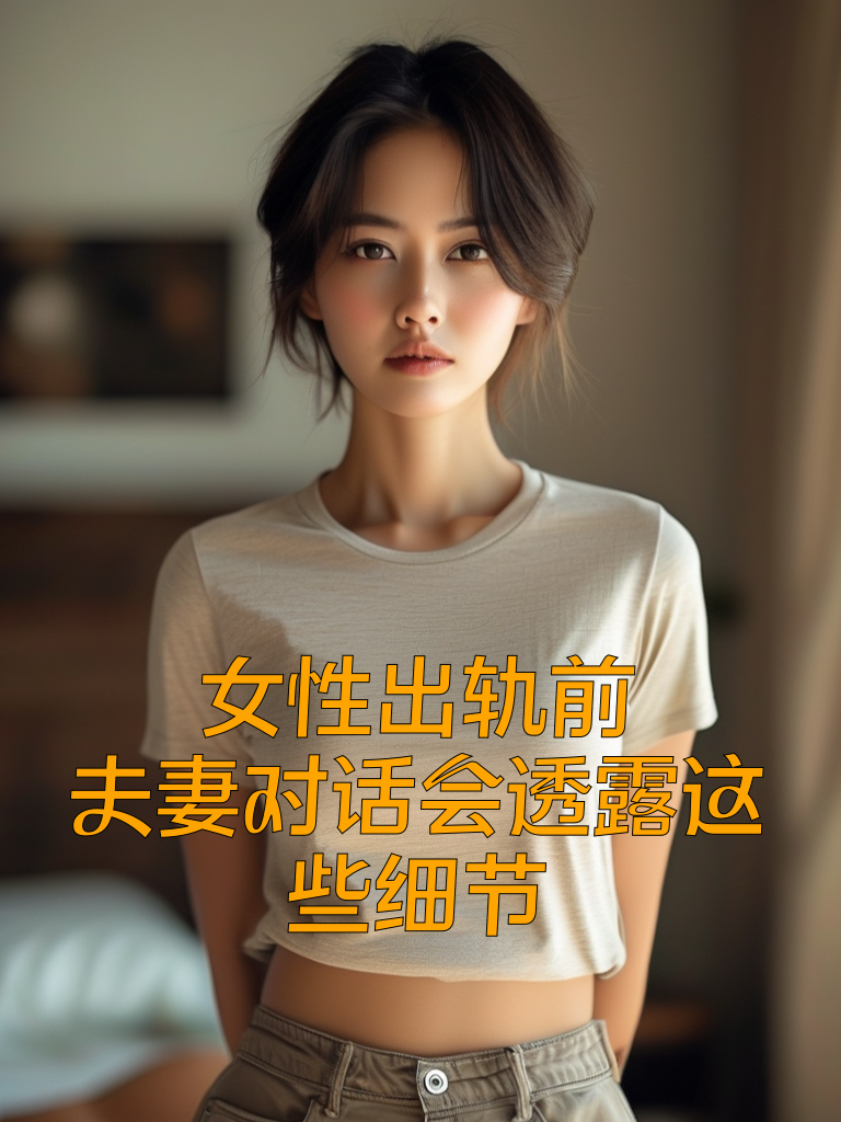 女性出轨前，夫妻对话会透露这些细节