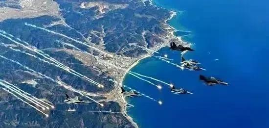 23架战机四面合围台岛！歼-10护空、轰-6K压阵空警-500统筹全域空情