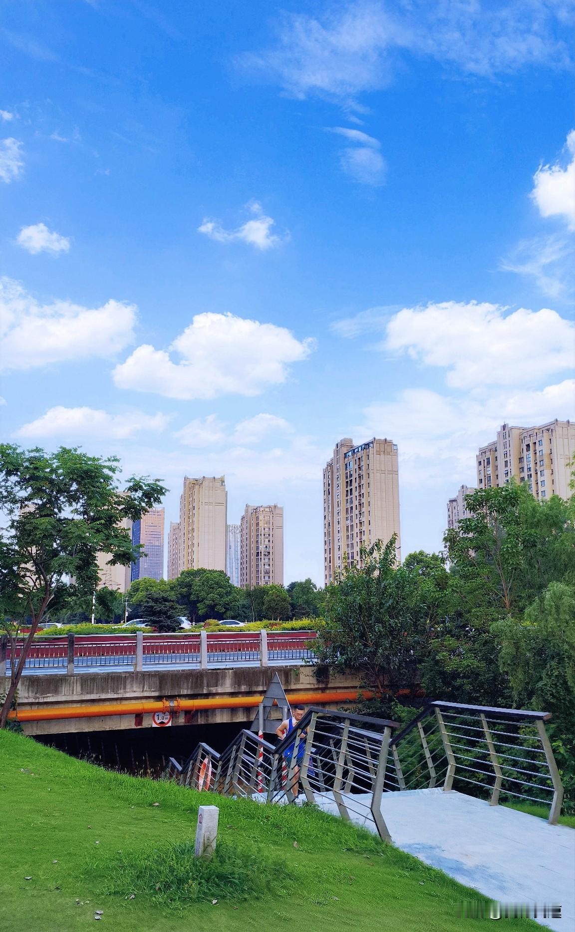 中央电视台天气预报说闷热天气还得持续6-7天，这可太让人崩溃了。就像我昨天出