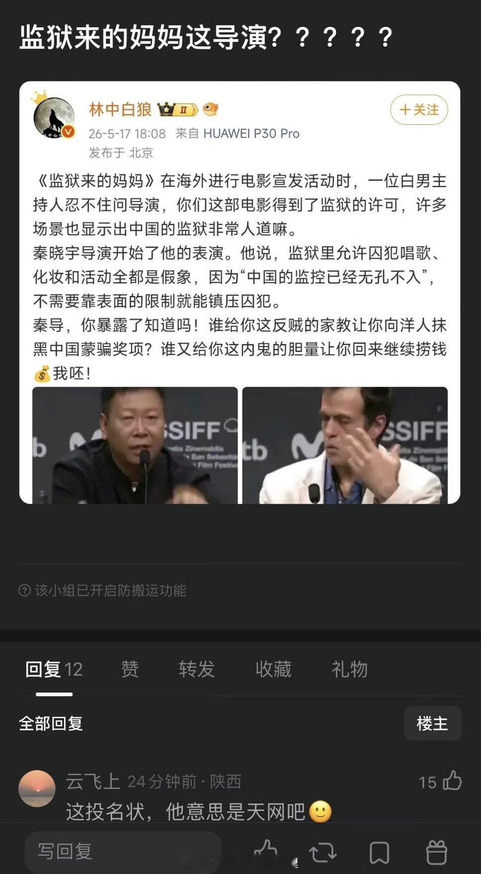 监狱来的妈妈这导演到底有什么癖好