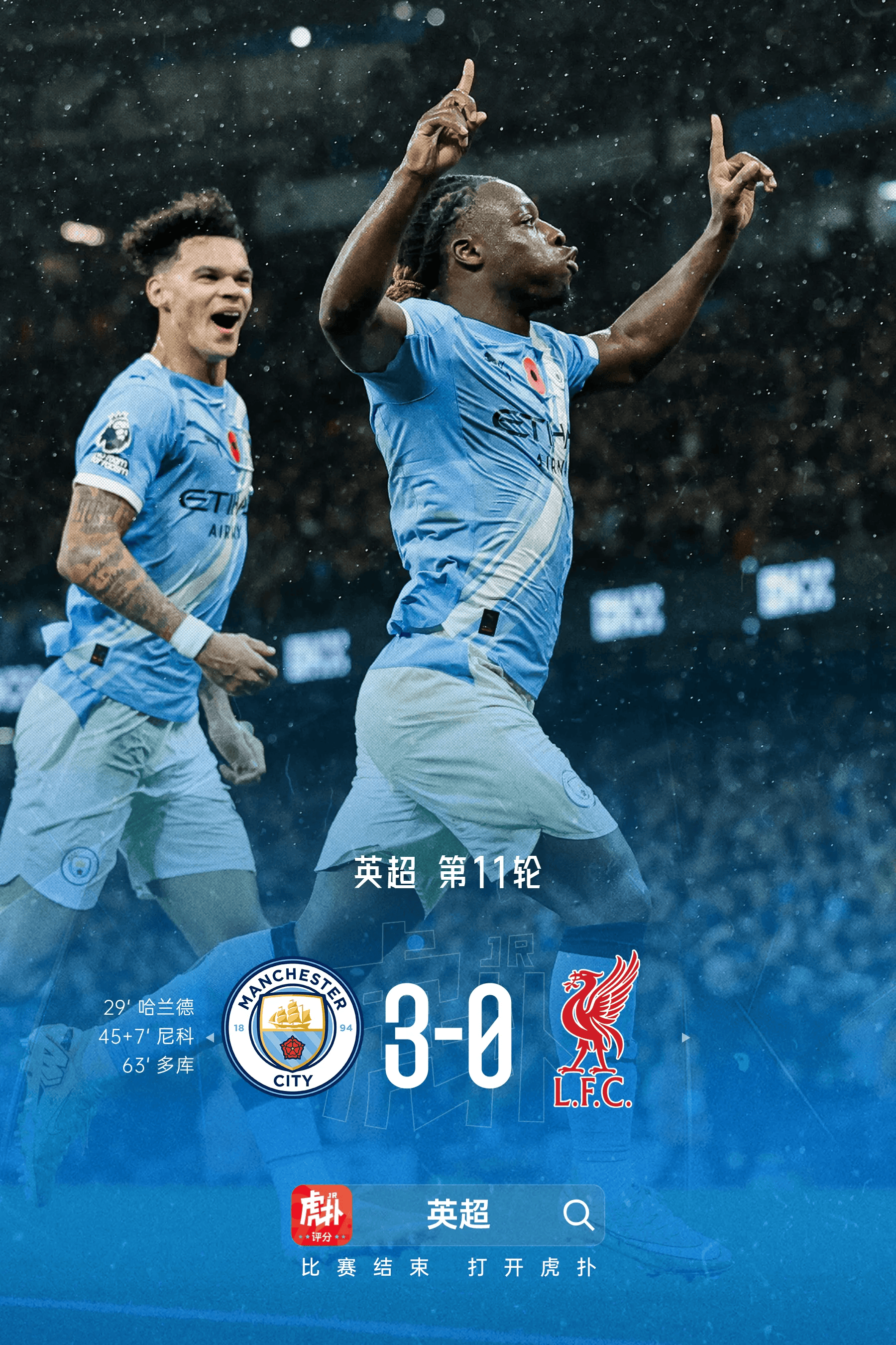 萨拉赫vs曼城数据: 3射0正, 错失1次良机, 3过人0成功