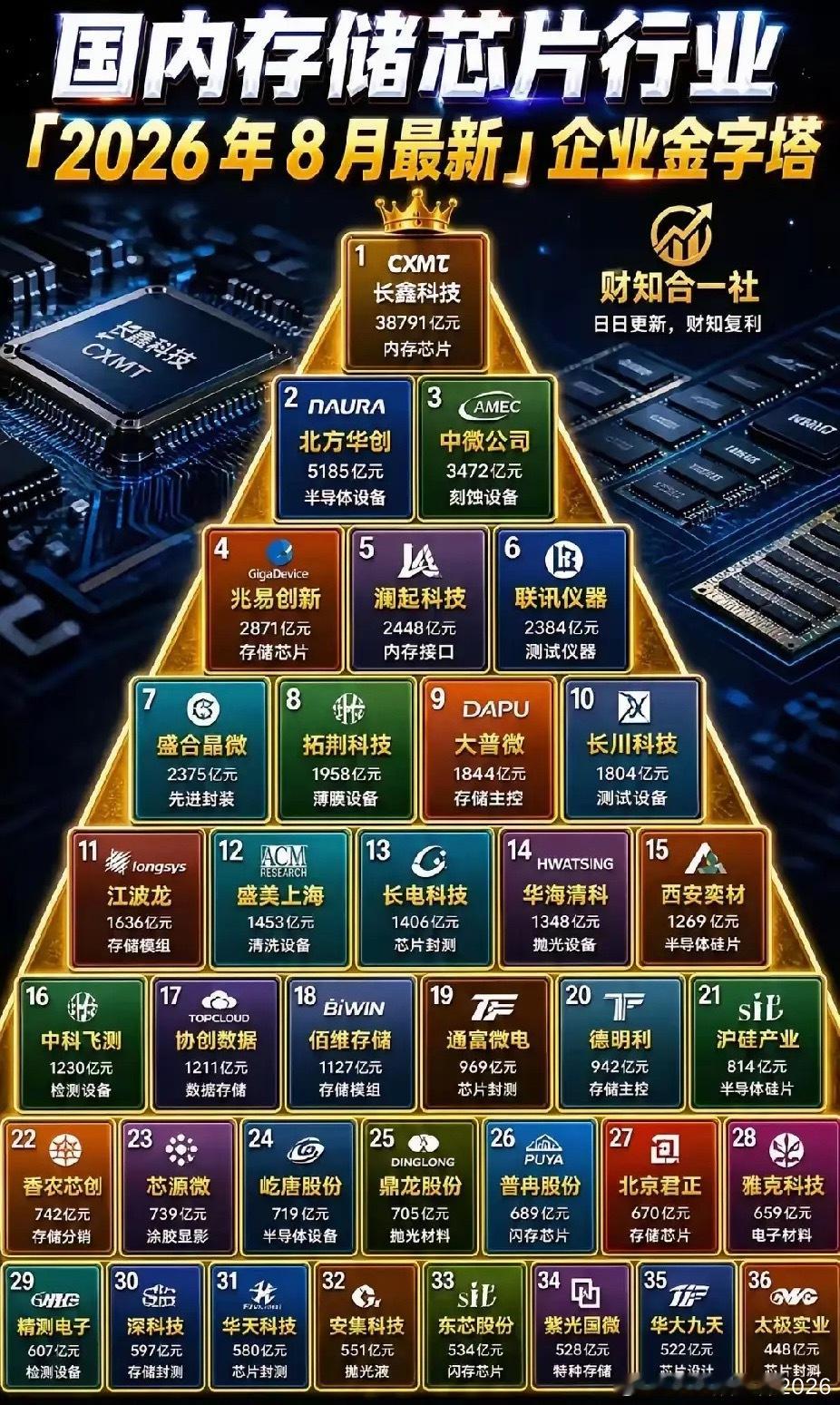 长江，长鑫是实体，是实打实的高科技产品，全球没几家能玩转了。长江和长鑫，今年都有
