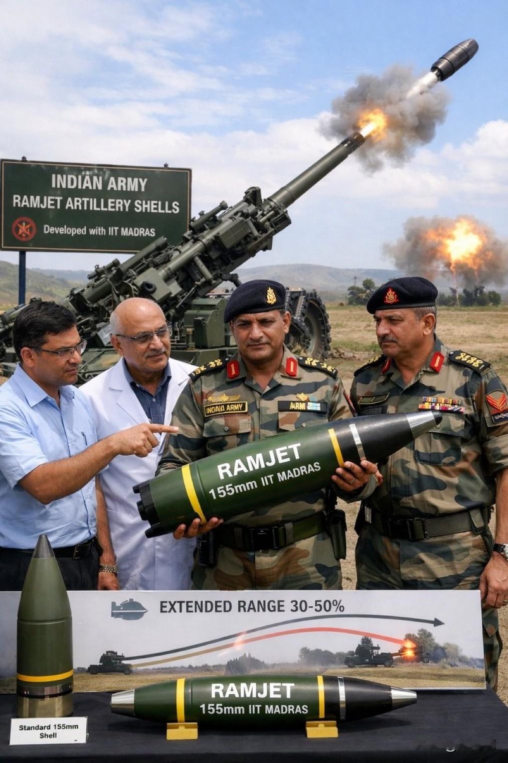 重大新闻：印度陆军即将列装由印度理工学院马德拉斯分校联合研制的冲压喷气发动机辅助