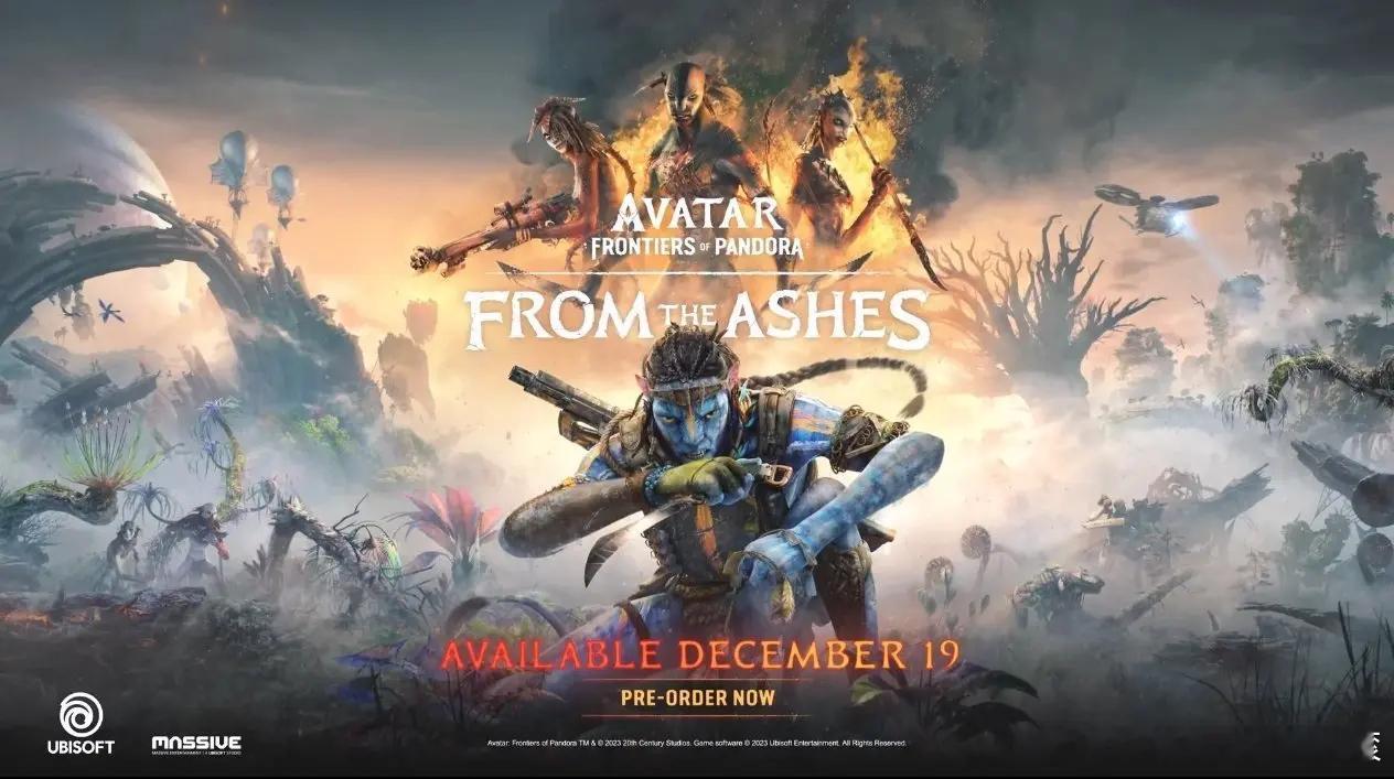 育碧《阿凡达：潘多拉边境》的全新实机演示“浴火重生”将于12月19日与电影《阿凡