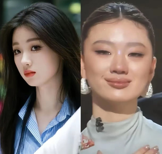 你敢相信吗？左边楚楚可人的妹子是刚出道时期的单依纯！这才几年……变化真的太