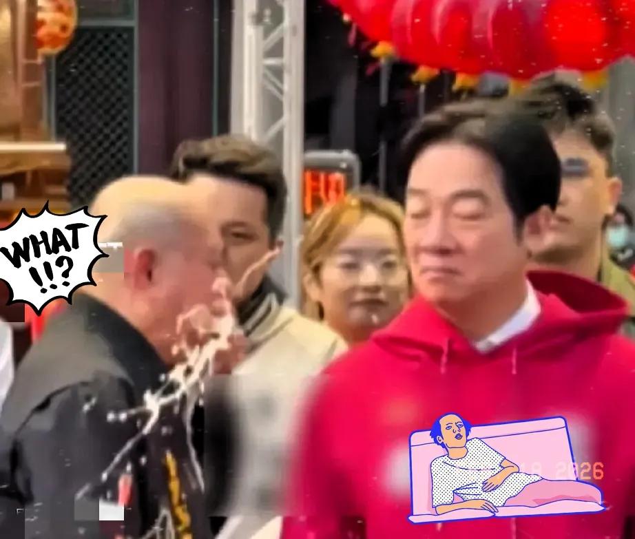 赖清德的脸都绿了！这大过年的，赖清德在台南武庙这遭遇，简直是尴尬到了极点！