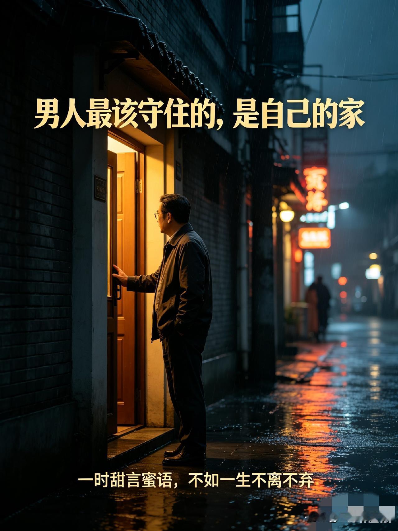 男人一定要清醒：外面的暧昧，全是无底的坑男人这辈子，最蠢的一件事，就是吃