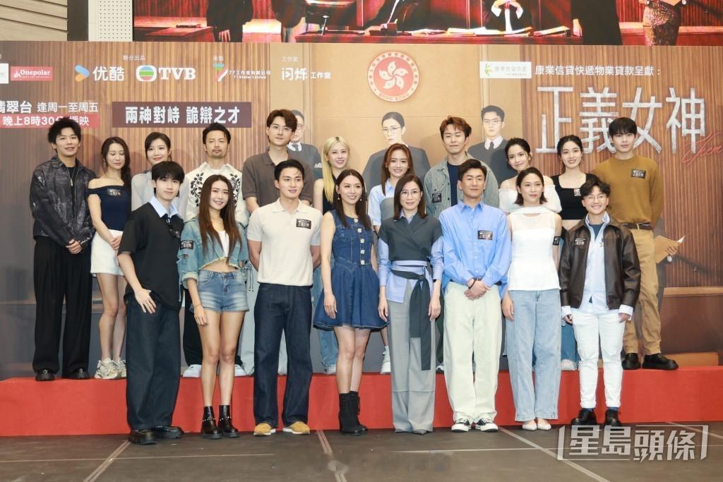 星岛：佘诗曼宣传《正义女神》，意外透露剧集有望推出前传，她亲自确认不会参演前传。