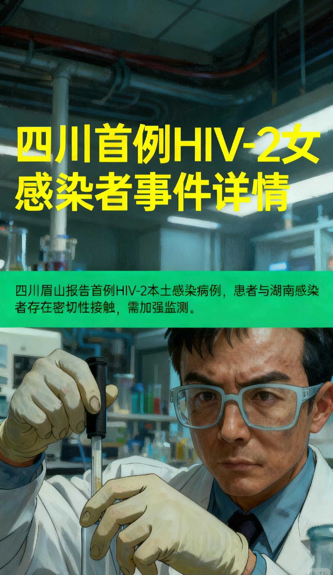 一个自私与无知的真实事例。一个男的在艾滋晚期，2017年就确诊，病了整整5年。2