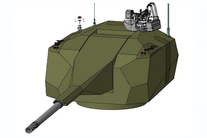 意大利莱昂纳多公司推出RH1-155/52HITFIRE火炮系统，正式原型