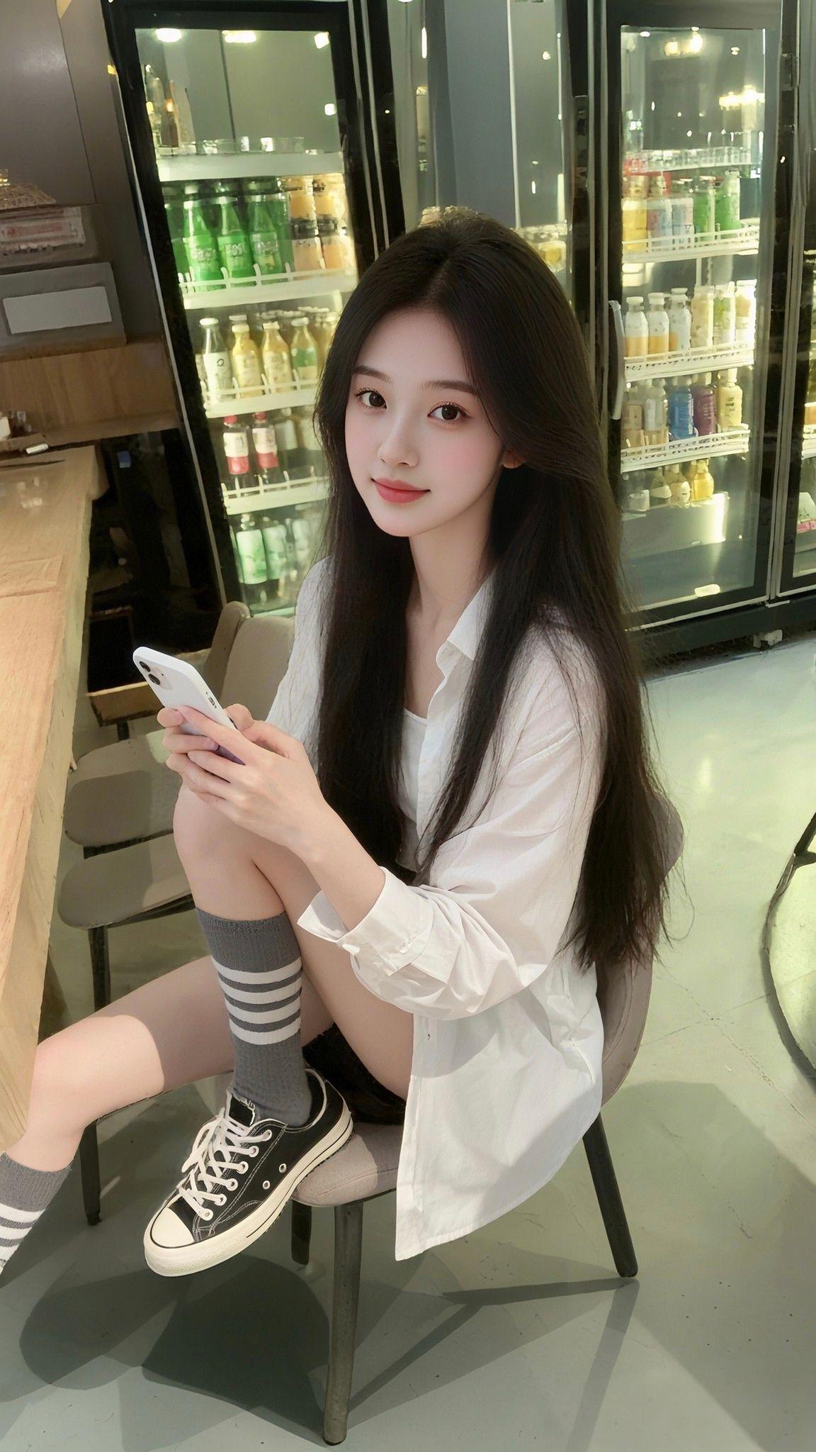 穿搭美女清纯甜美甜妹御姐