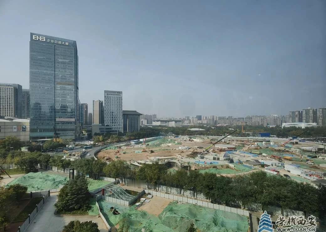 张家堡改造工地路面已初具雏形期待早日建成！via：金鞭溪小鱼西安西安同城西