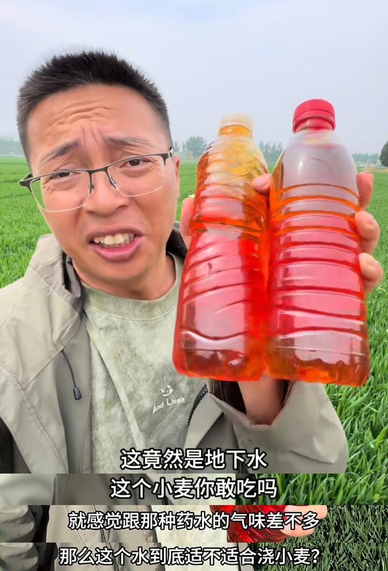 河北蠡县，地下红水浇麦3年无人知，细节太诡异：1、村里人种的麦，他们一口不