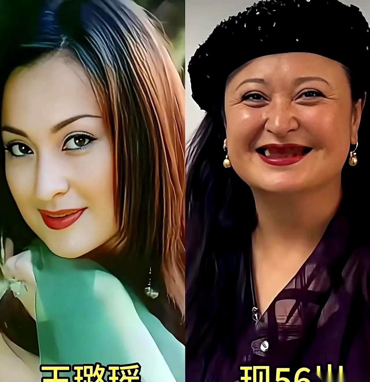 有人翻出王澜年轻时的照片，直接把郝蕾、王璐瑶、颜丙燕这几个人，一股脑全拽回了当年