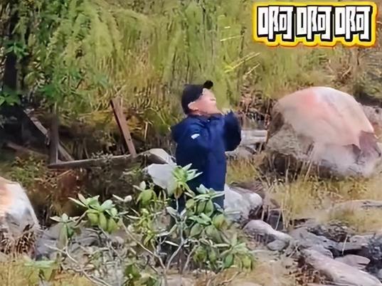 四川甘孜，一对夫妻出门旅游，拍照时却闹出了惊险一幕！丈夫接连拍下多张照片让妻子挑