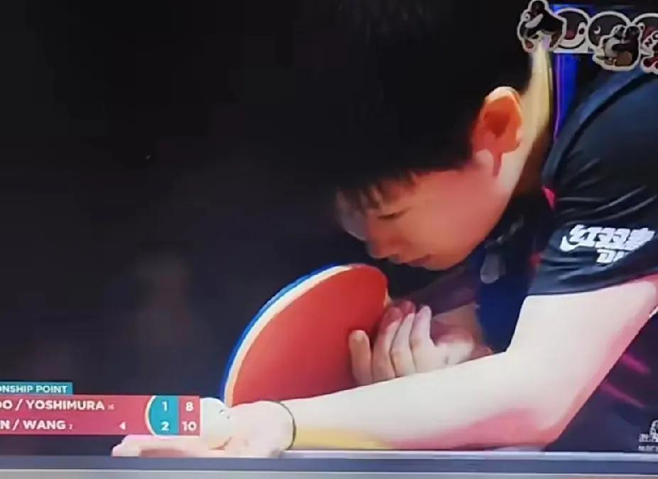 太牛啦！莎头组合成功实现混双三连冠家人们，激动人心的时刻来啦！多哈世乒赛混