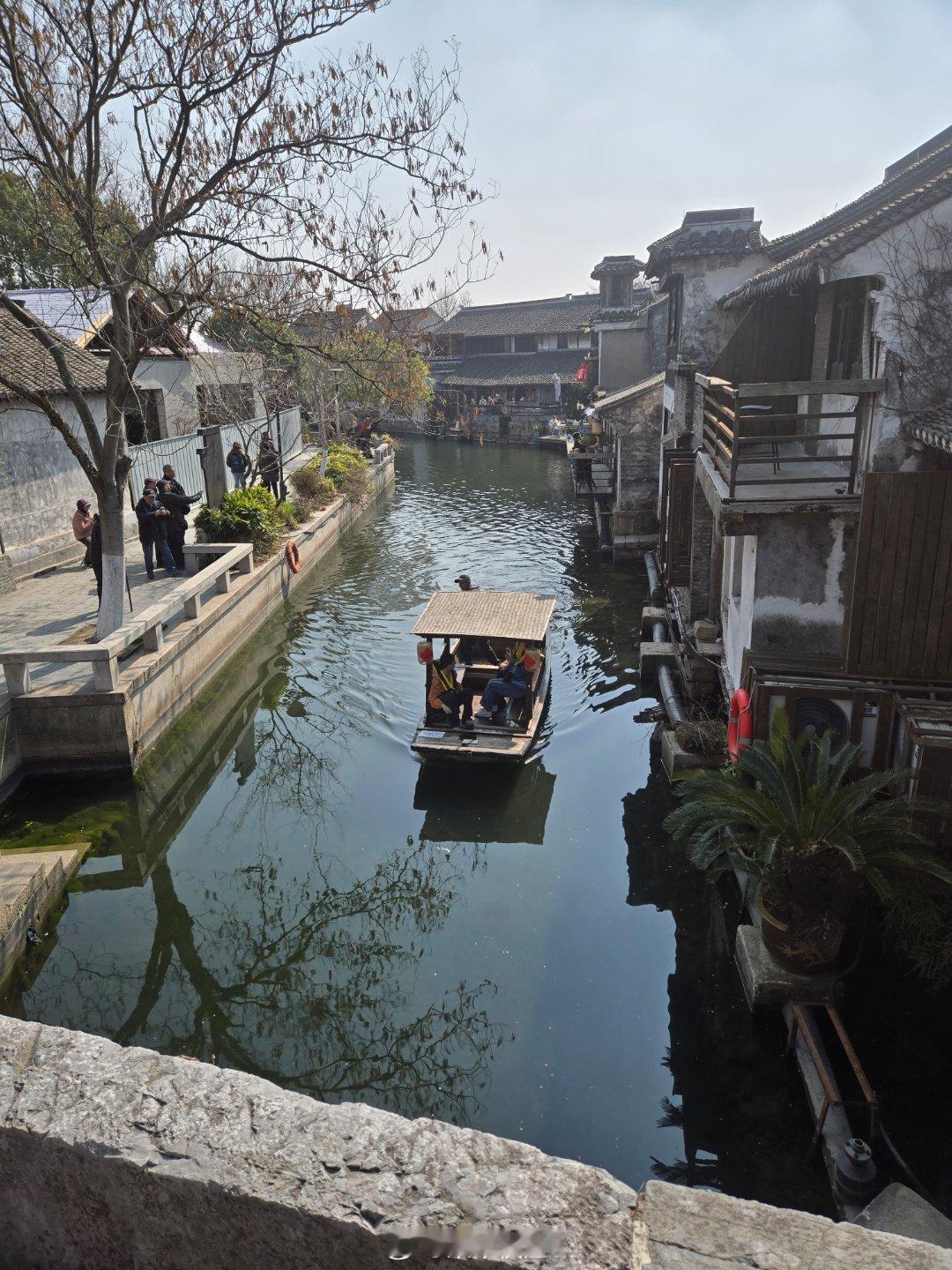 古道西风瘦马，小桥流水人家祝大家新春快乐，马到成功昆山·歇马桥古镇