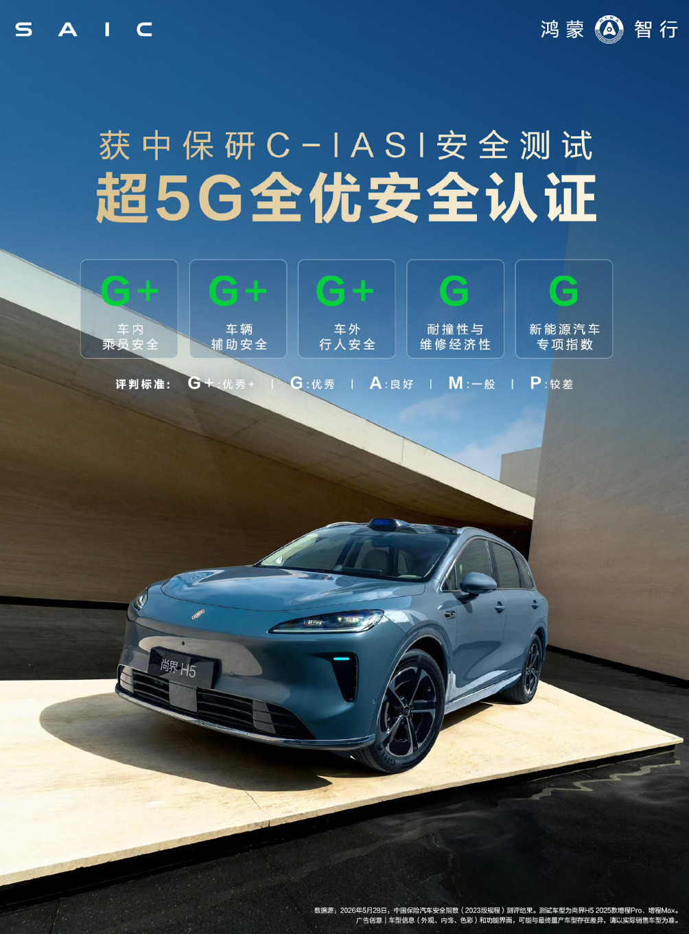 兄弟们！余承东官宣尚界H5焕新上市，我说实话，这台车把家用SUV给理解透了。1