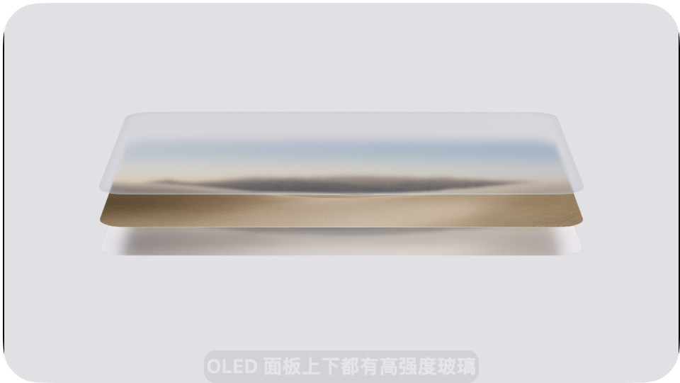 苹果发布会折痕这东西只能等上手看了。目前iPhoneDuo的宣传是很平整的说