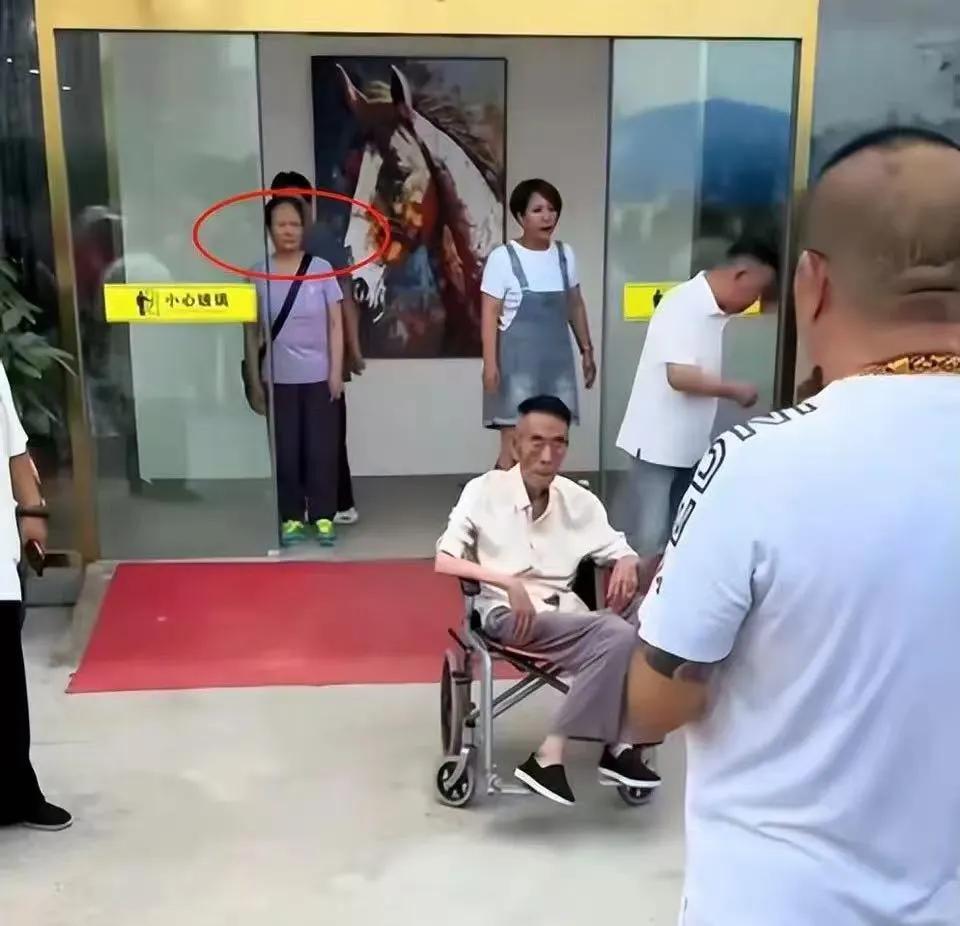 杨少华走了他的保姆是最伤心的人昨天杨议冒着大太阳天推着老爹暴晒剪彩的时候，杨
