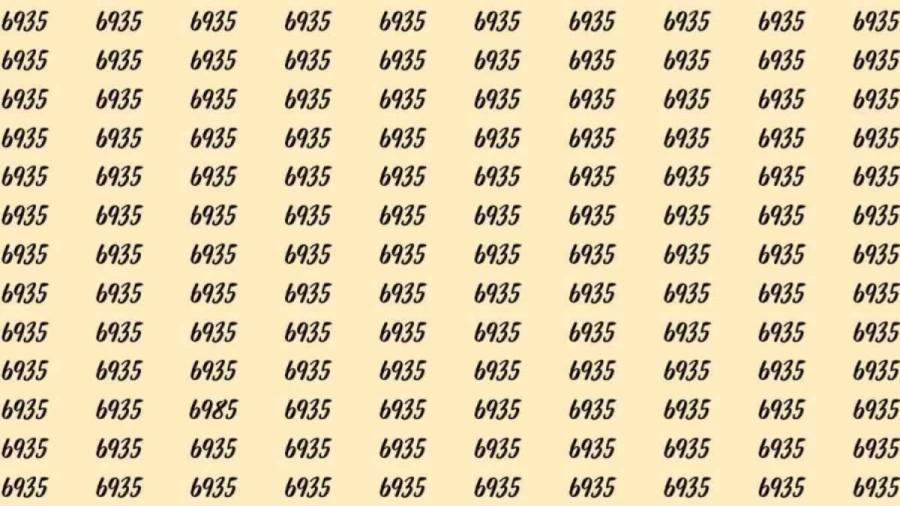 当你面对满屏密密麻麻、几乎一模一样的数字“6935”时，一项艰巨而有趣的任务