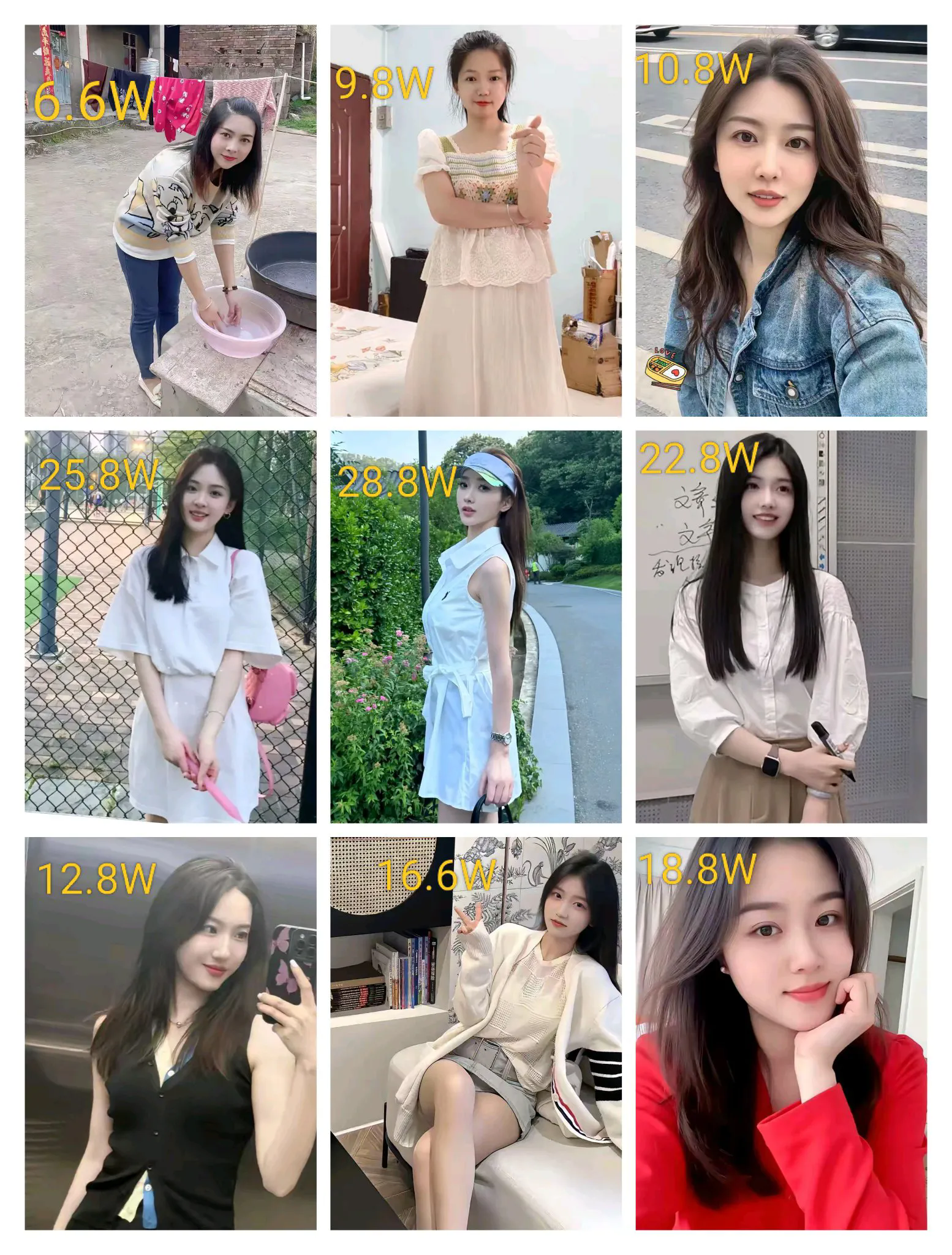 彩礼如下，你会选哪位？[开怀大笑][开怀大笑][开怀大笑]