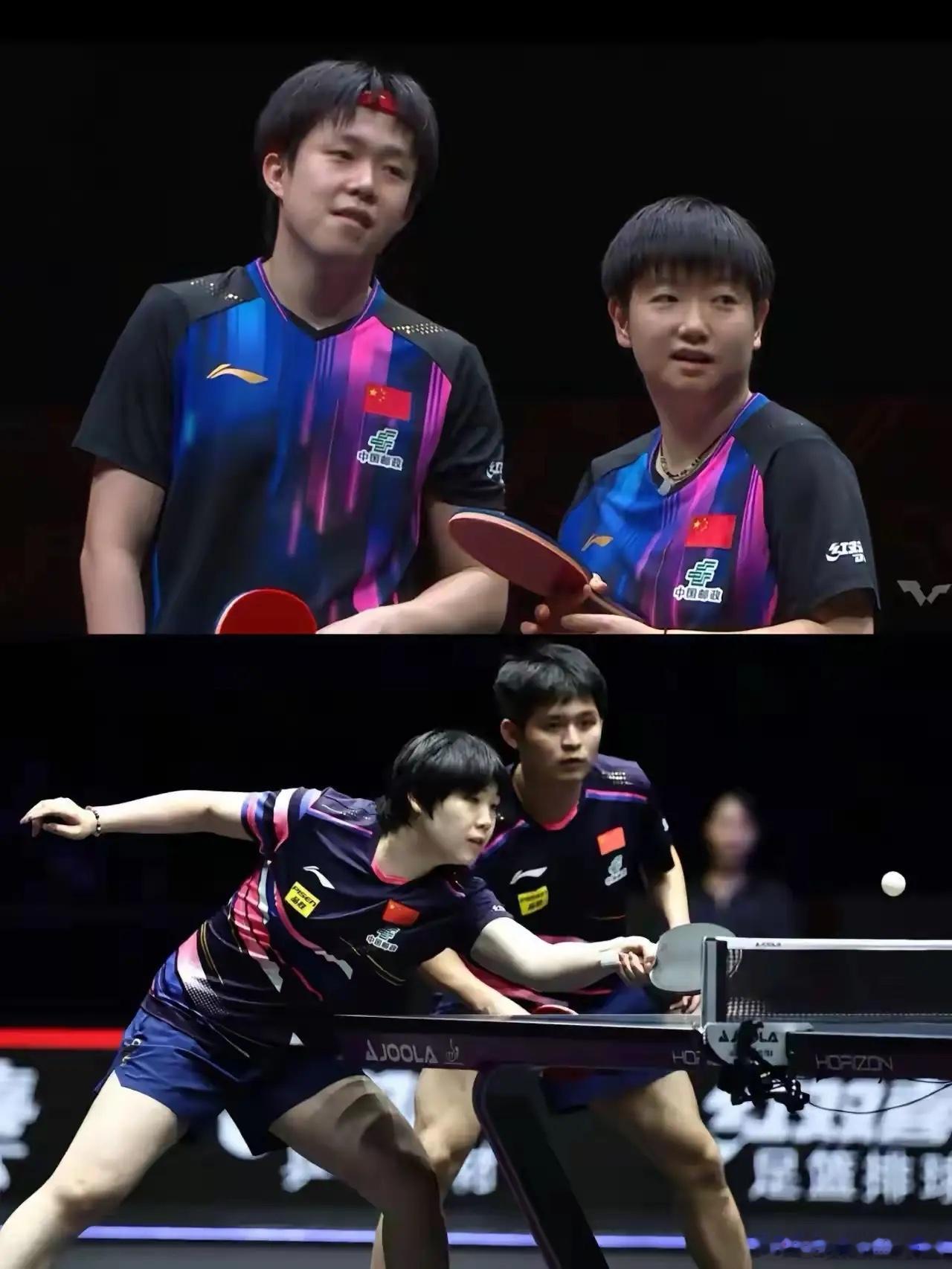 难怪蒯曼和小石头混双搭配得不够默契原来不是小曼姐想着单打出头也不是嫌弃小石头是他