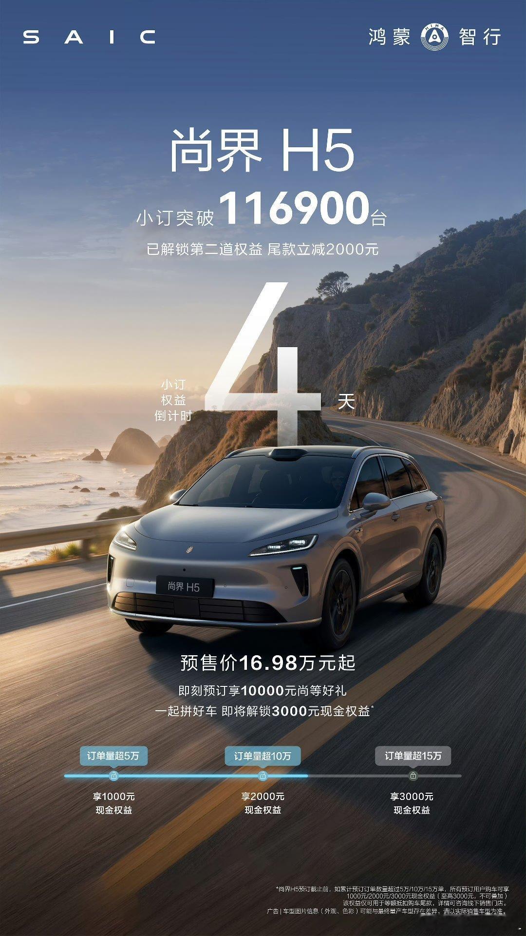 尚界这台车。我建议近期有十几万购车预算的同学先下个小定。这台车的乘坐空间极大。十