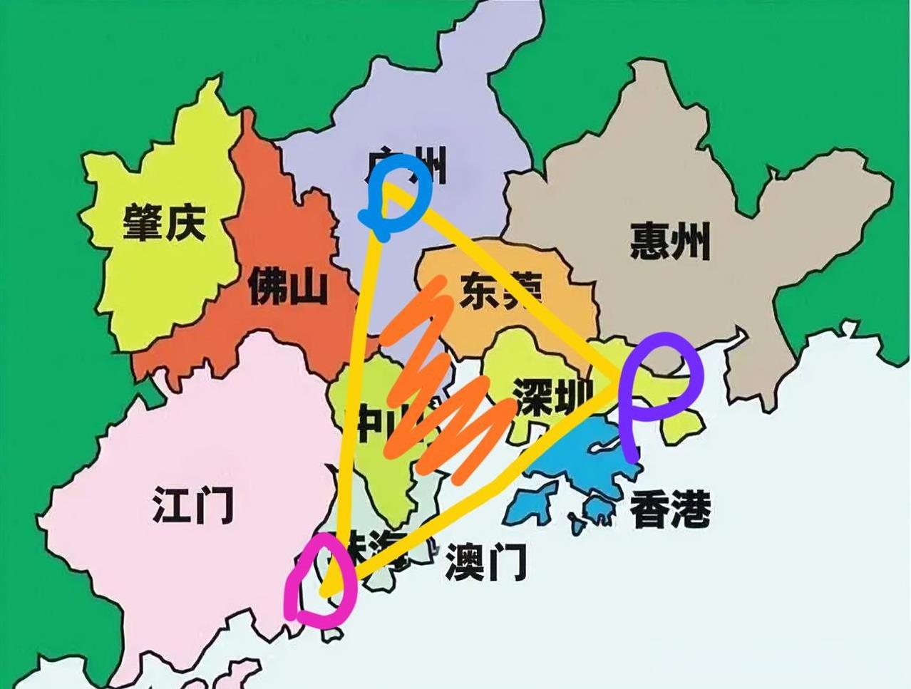 如何有效理解这次台风“桦加沙”的威力请看图。先看范围：我们俗称的珠三角（广东、