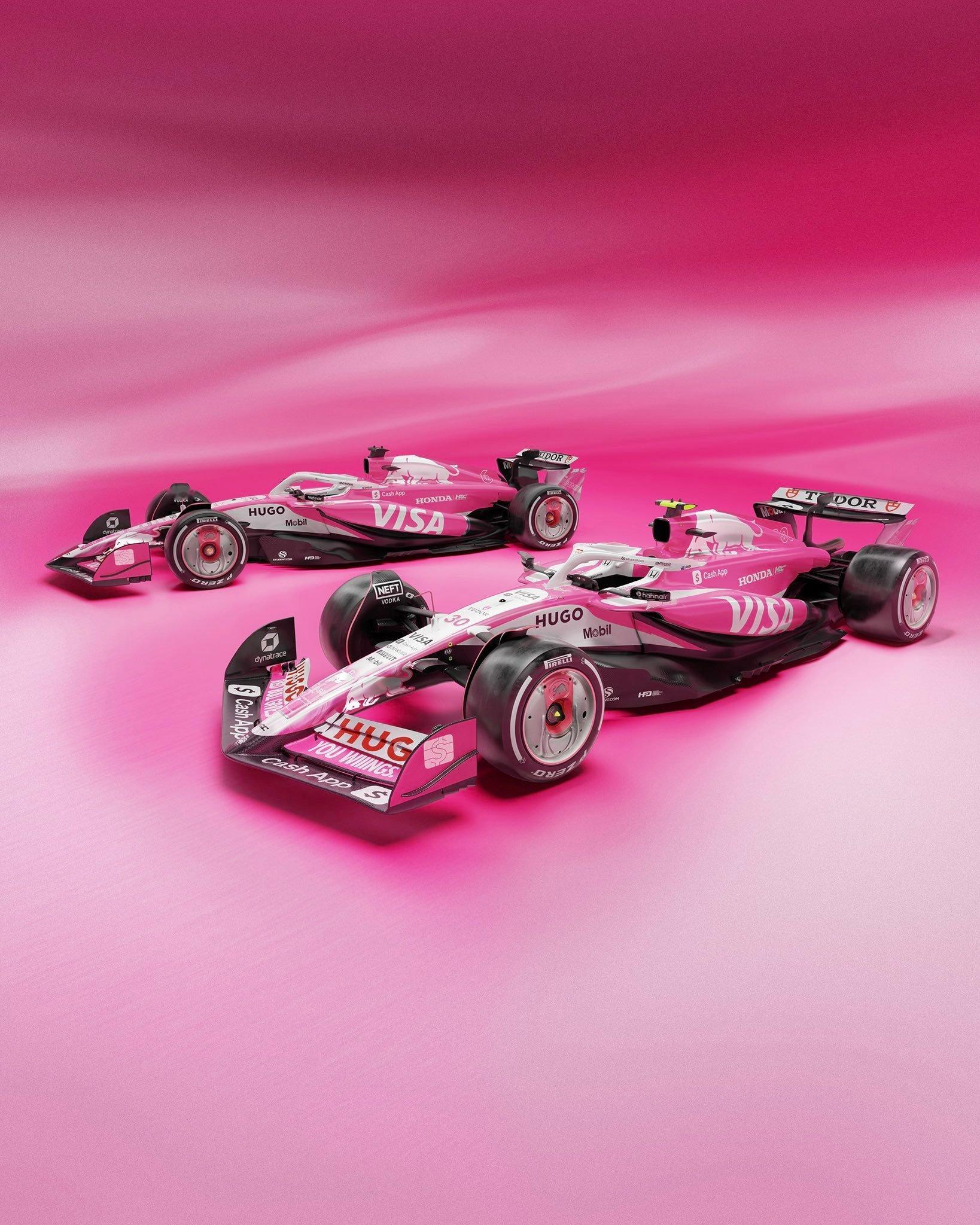 F1小红牛正式发布迈阿密大奖赛特别版涂装2025F1迈阿密大奖赛​​​