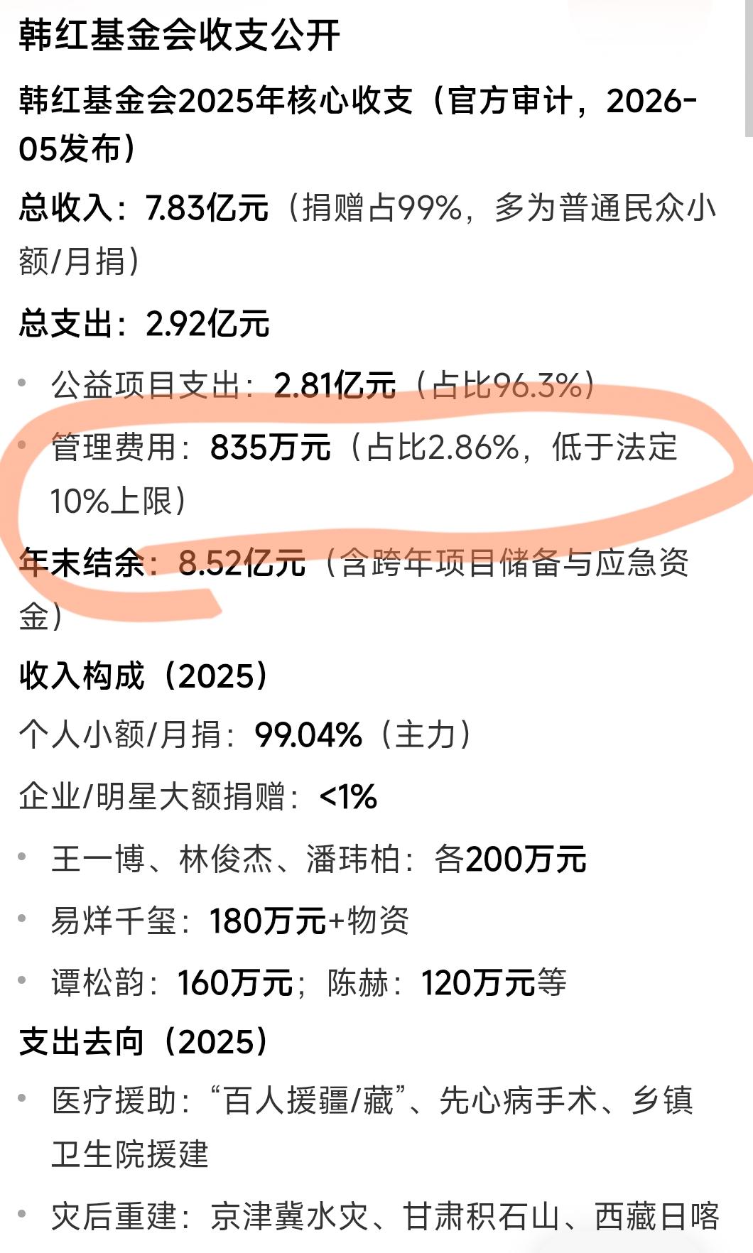 看到汤家凤教授也下场质疑韩红及其慈善基金，我很想劝他不要趟这个浑水。很多自媒