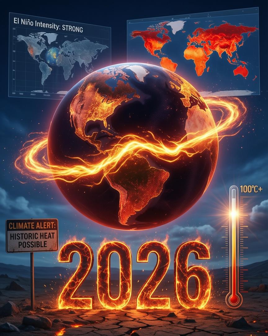 全球几大气候机构最近陆续发了预警，调子差不多——强厄尔尼诺正在路上，最早今年夏天