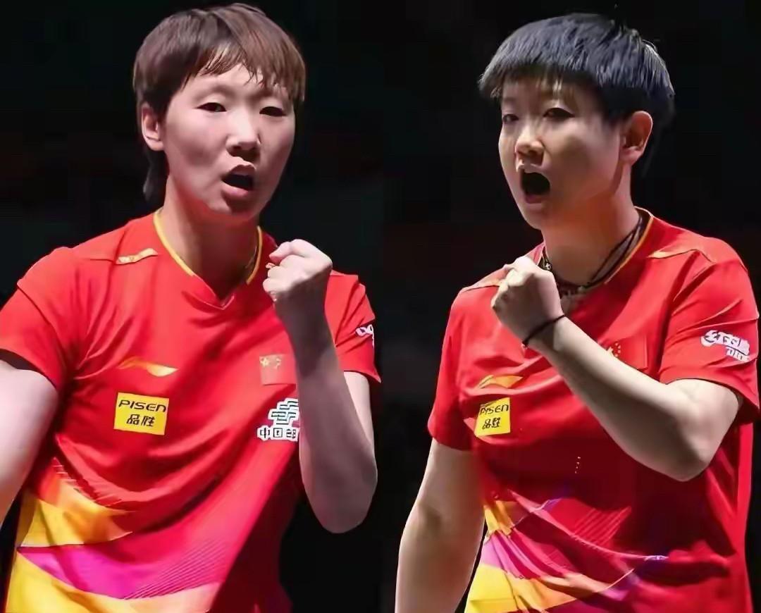 今天中午，国乒又赛完四场，其中三场单打，一场女双，国乒三胜一负，一负为男单向鹏出