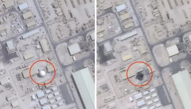 瞒不住了，美国军事基地1500万通讯雷达被伊朗炸毁，部署的“爱国者”防空导弹直接