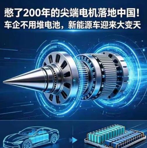 新能源大变天！憋200年的电机，中国终于突破2026年6月5日
