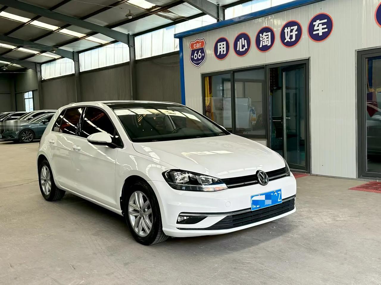 给粉丝朋友淘的19年1.6高尔夫，交车~职业特殊原因没法合影，找我淘车的兄弟好