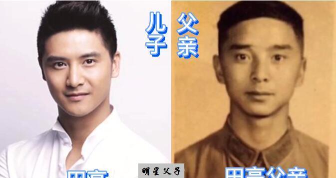 18位男星和他们父亲年轻时的样子，古天乐父子都是高颜值，谭俊彦远不及父亲狄龙早年