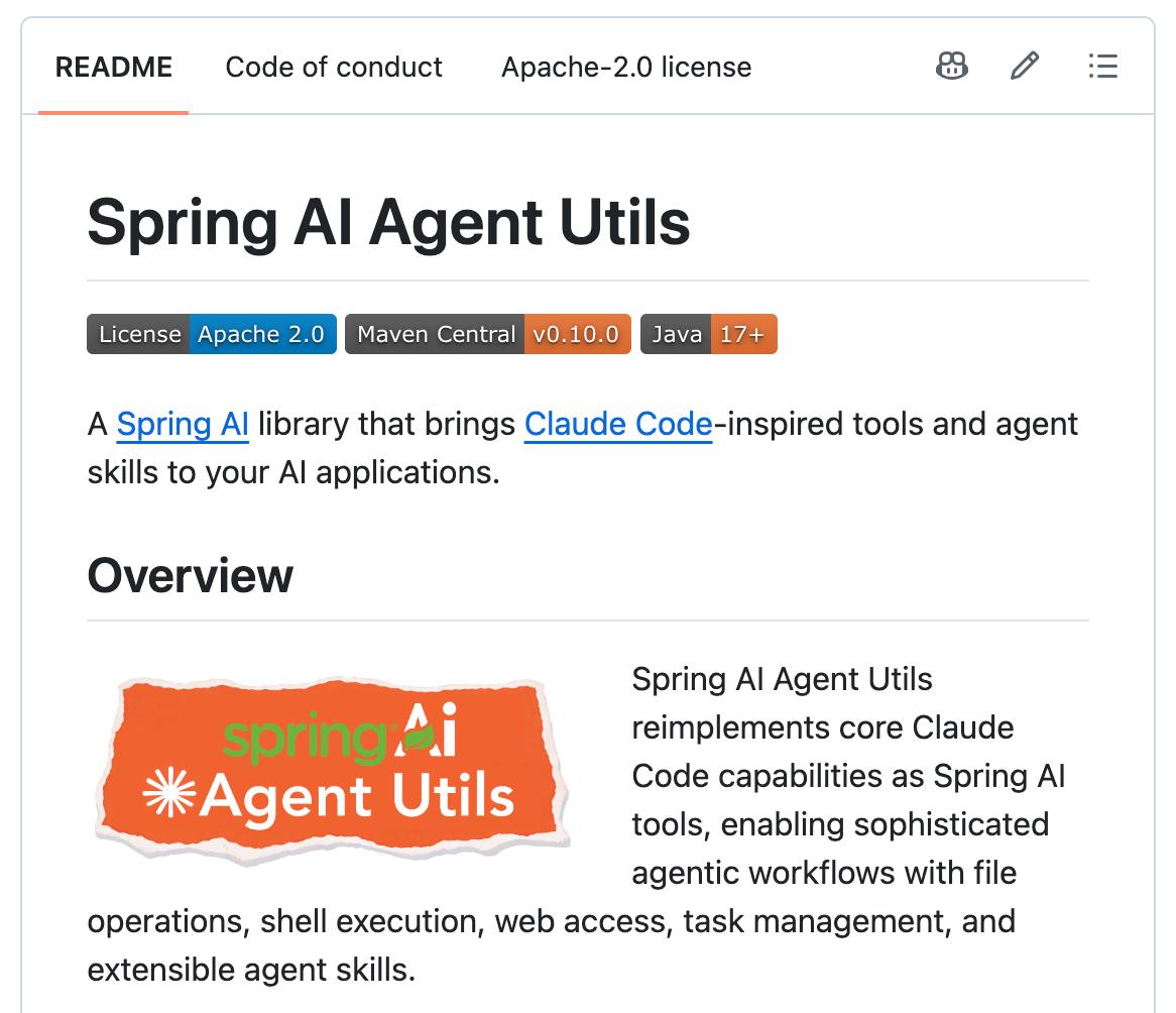 最近把一个AgentSkills+SpringAI2开发示例整理并