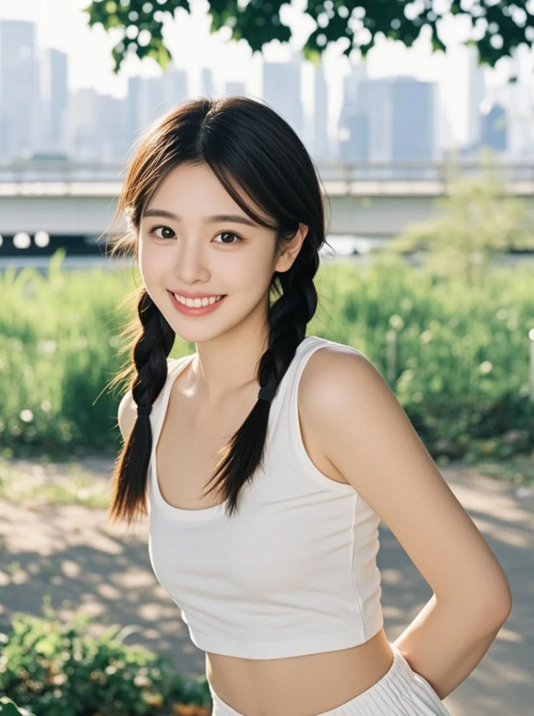 怼脸拍也赢！美女零毛孔肌肤，敢不敢放大看？