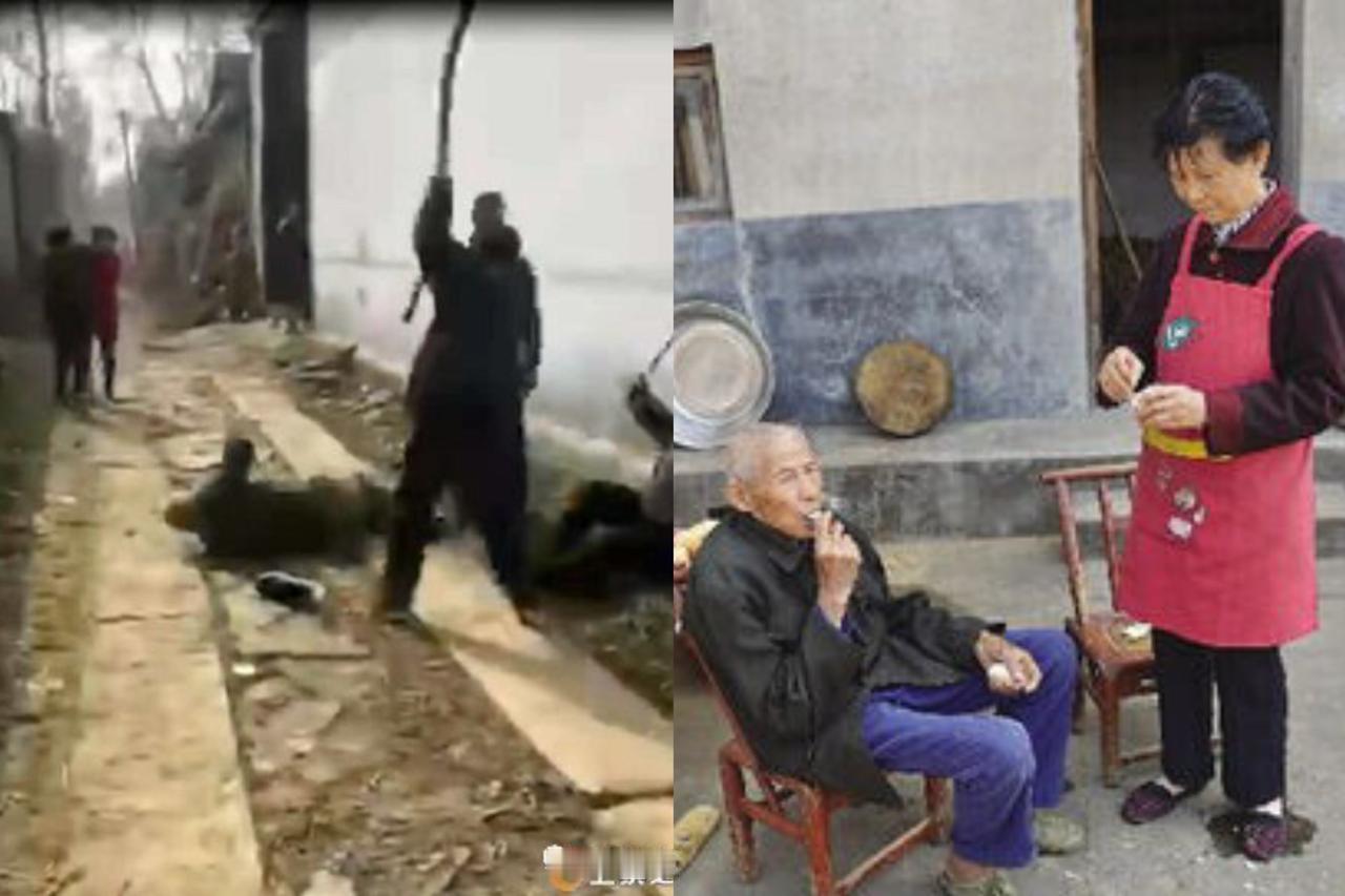 离谱！江苏宜春残疾老人门前吃橘子遭邻居一拳撂倒后脑勺着地流血曾被欺负四五次