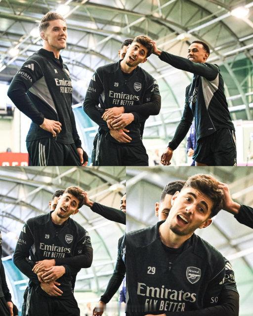 哈弗茨参加了阿森纳一线队的全部训练，备战对阵阿斯顿维拉的比赛，这位德国球员已经回