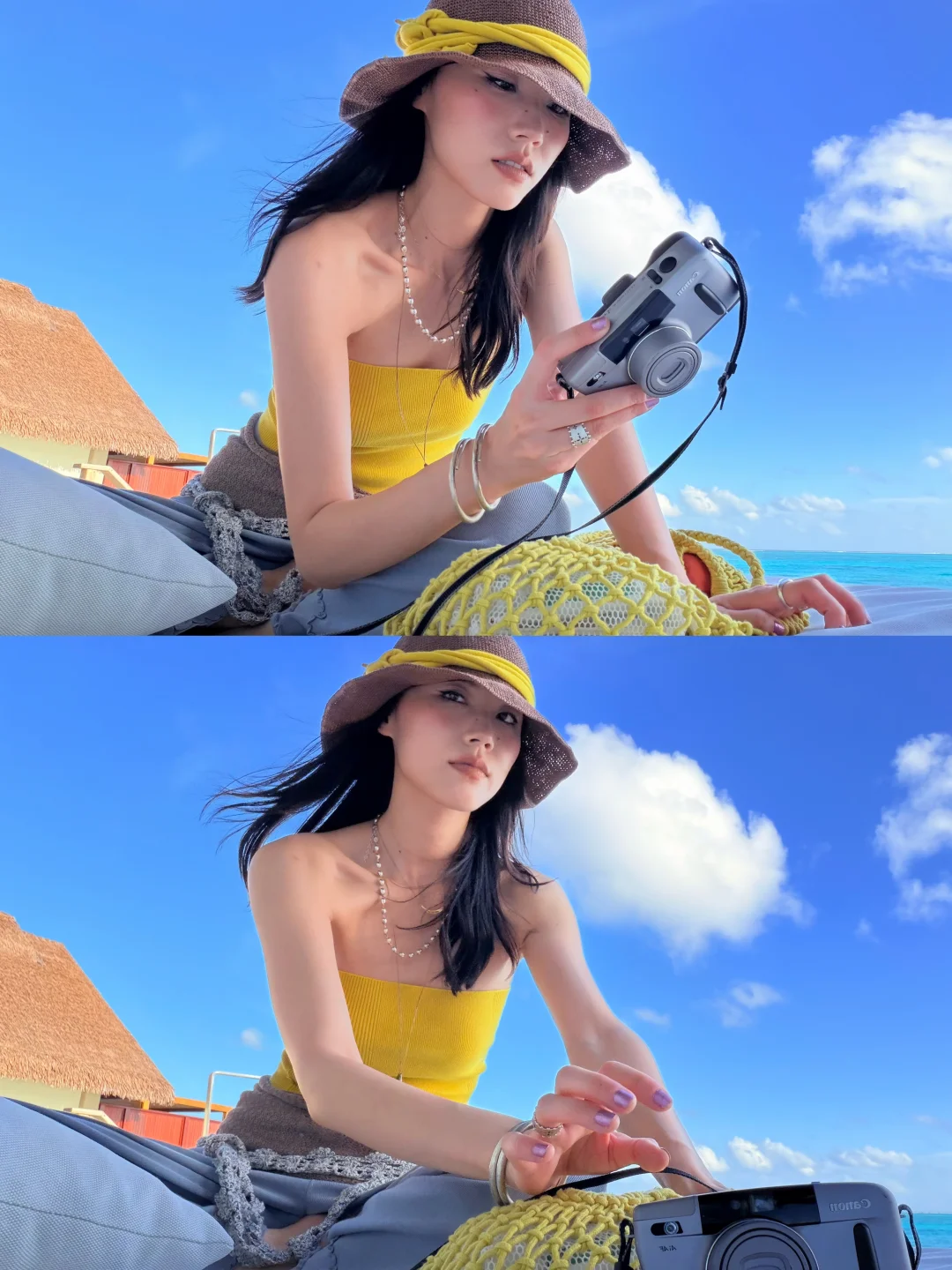 和马尔代夫色彩大比拼