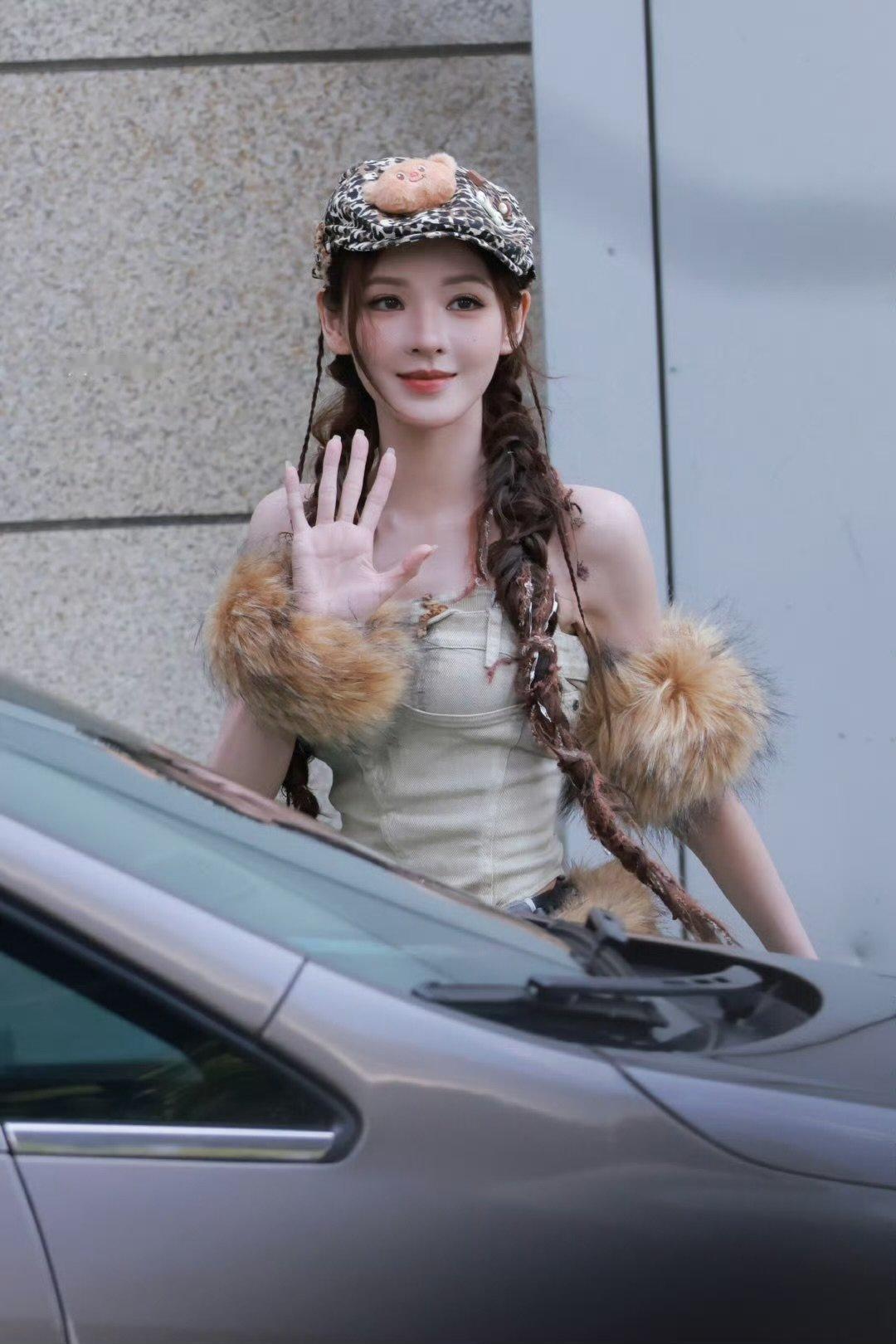 张予曦辣妹造型张予曦废土风造型张予曦你好辣啊！​​​