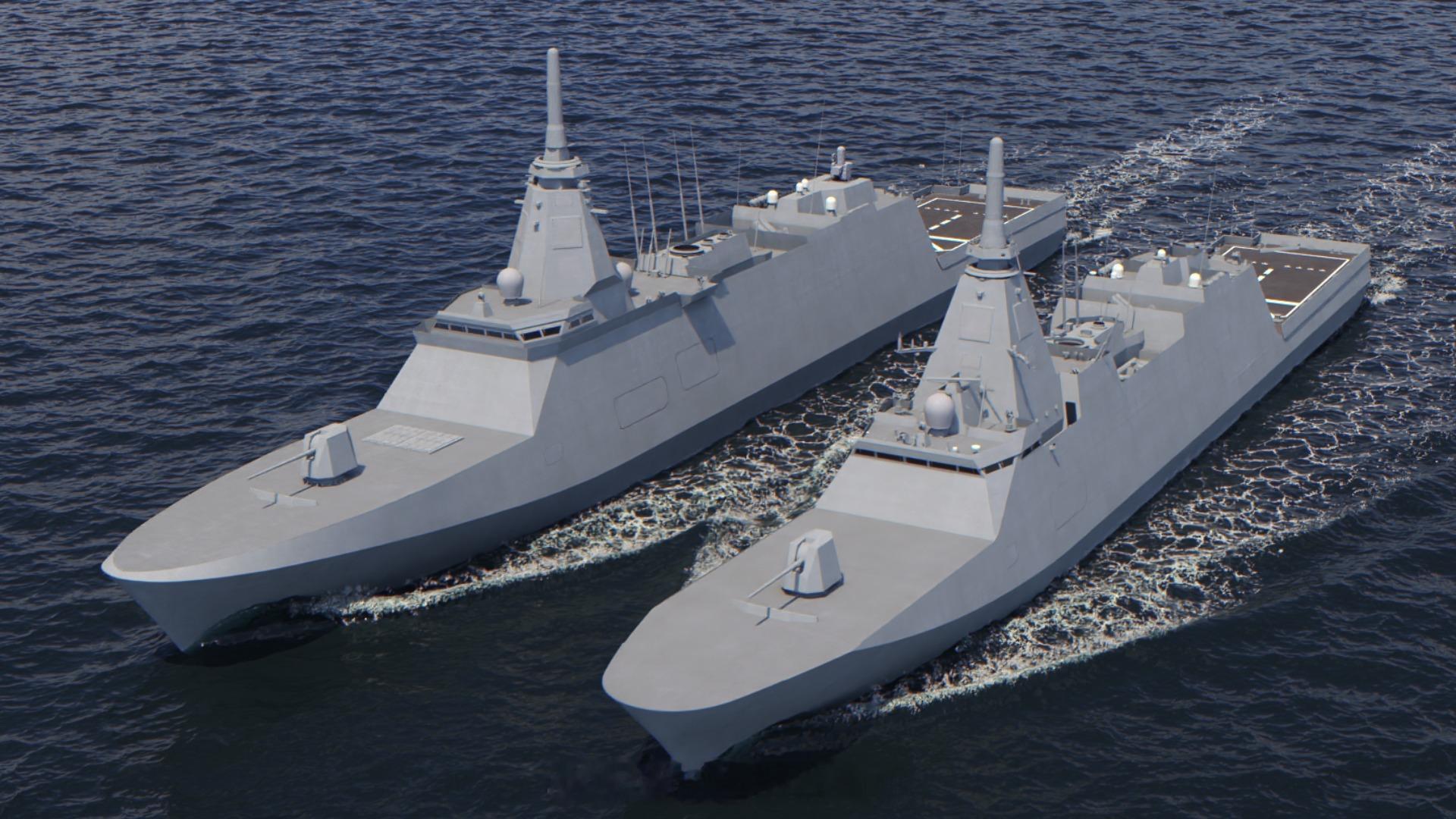 【台“神盾舰”可能以日本「最上」级为蓝本研制】中外舰闻烽火问鼎计划图1、图2：