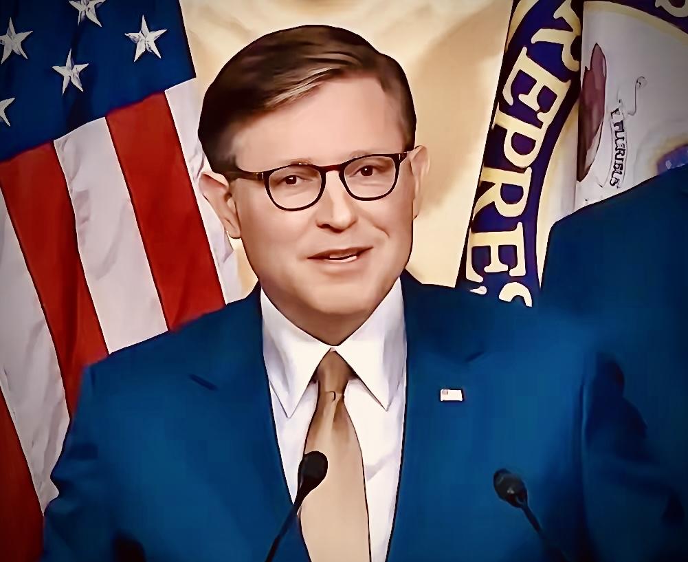 看了美国众议院议长约翰逊对欧洲议会和乌克兰议会的视频讲话。俺有话对他说：约翰逊